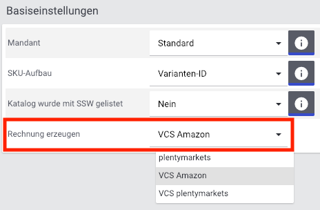 Rechnungserstellung durch Amazon