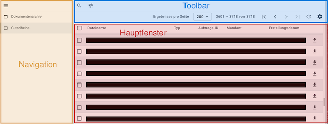 Dokumentenarchiv gutschein
