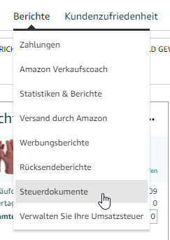 Berichte » Steuerdokumente