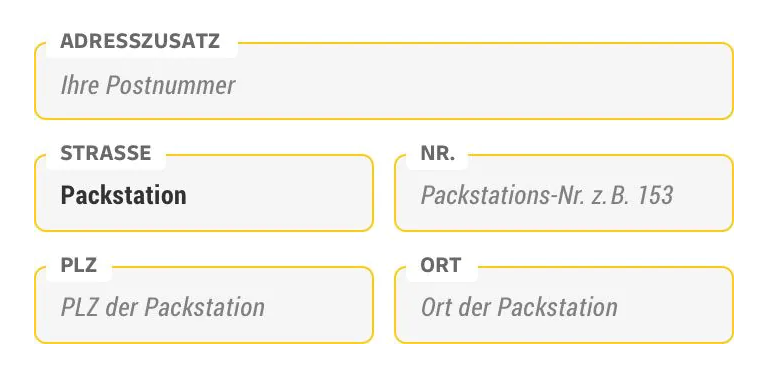 kontakt erstellen dhl packstation