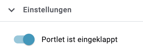 kontakte portlet eingeklappt ausgeklappt