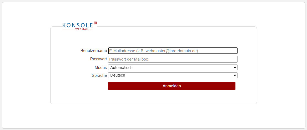 praxisbeispiel hetzner login