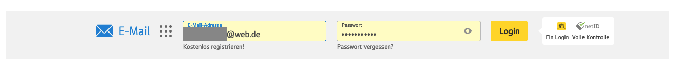 praxisbeispiel web de login