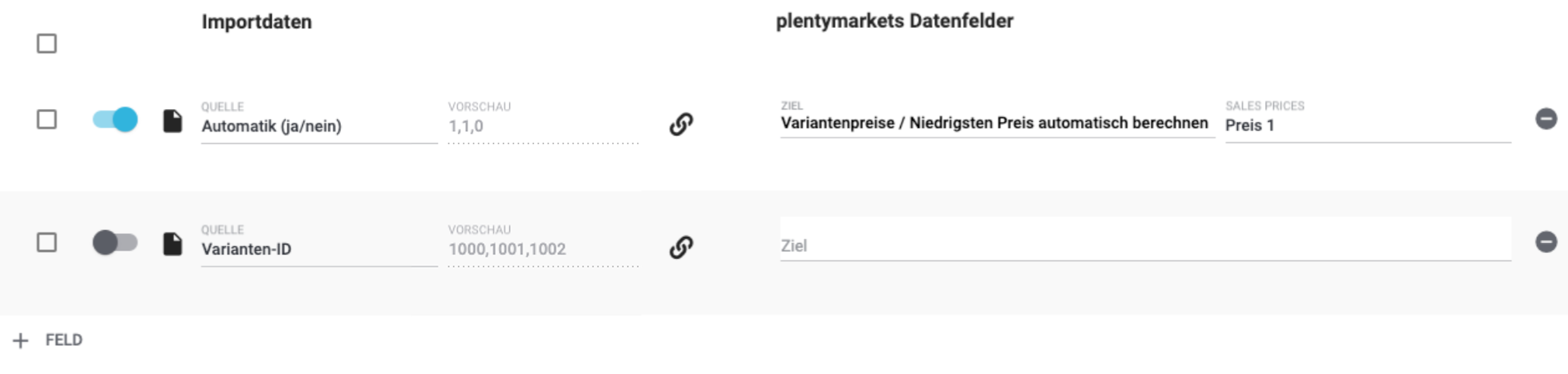 import niedrigster preis automatik