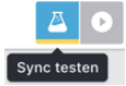 sync testen