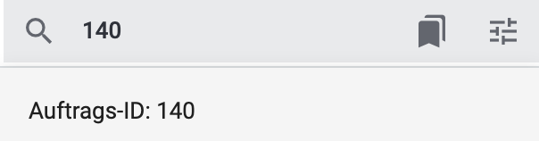 package content list search field example