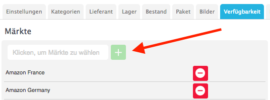 Marktplatzverfügbarkeit