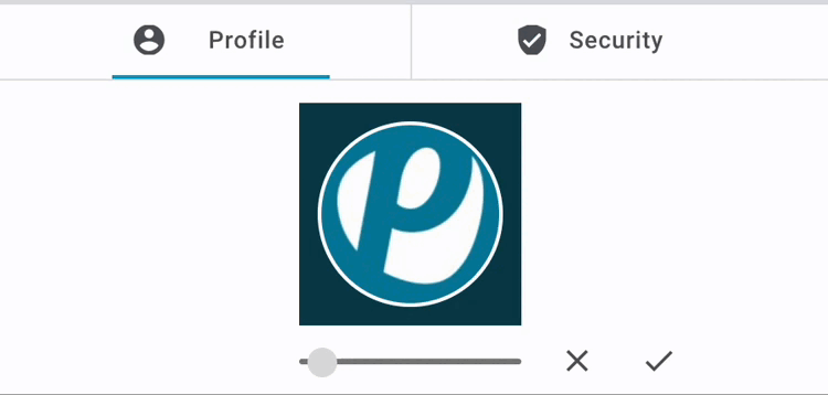 central login adjust profile picture EN
