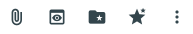 messenger UI reply icons
