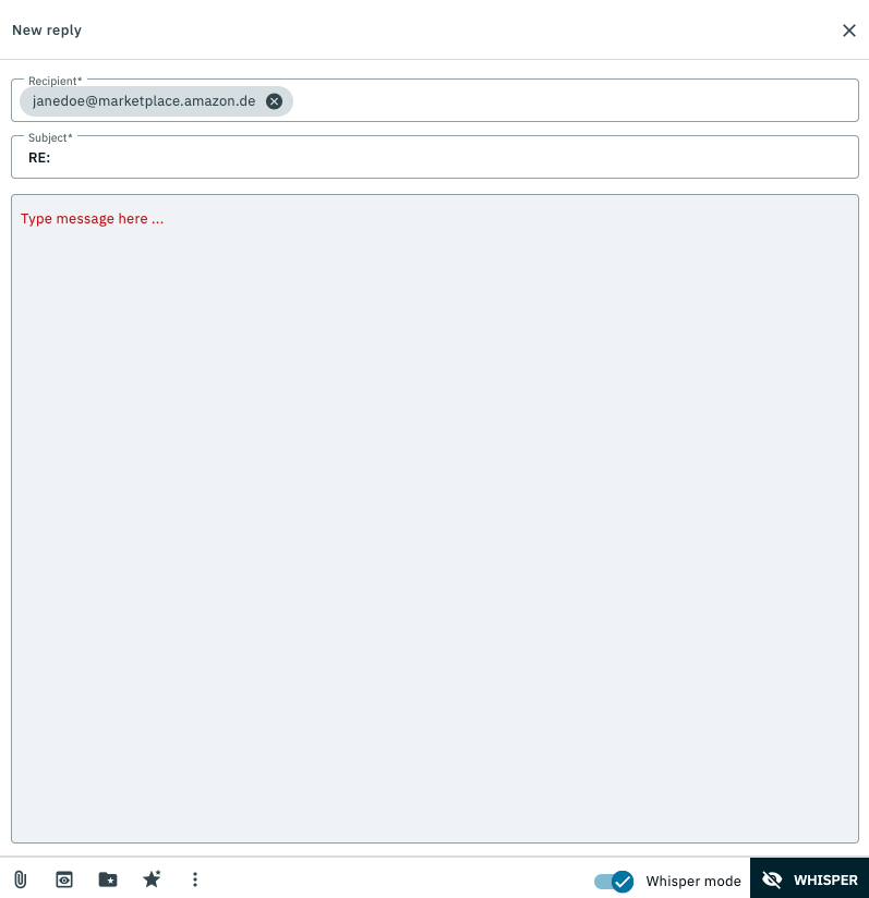 messenger reply to message