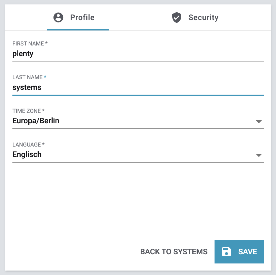 central login security en