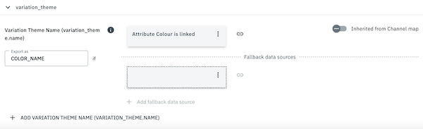 Amazon variation theme single mapped en