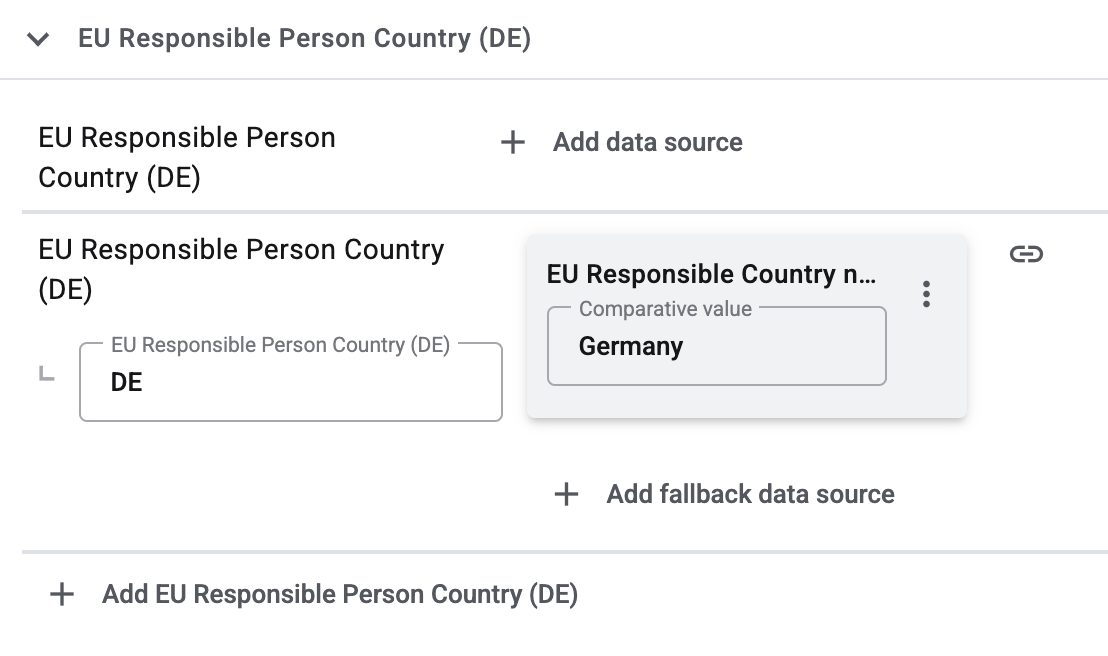 MMS catalogue eu responsible country