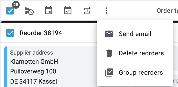 group functions reorders en