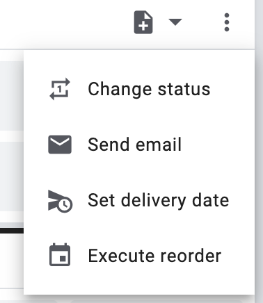 overview functions reorders en